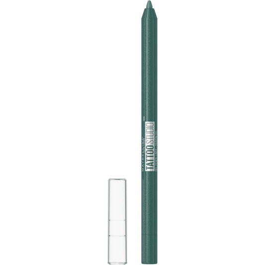 Maybelline Tattoo Studio Sharpenable Gel Pencil Waterproof Longwear Eyeliner, Tealtini, 0.04 oz