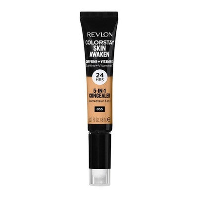 Revlon ColorStay Skin Awaken Cream Concealer, Longwear, 055 Latte, 0.27 fl oz