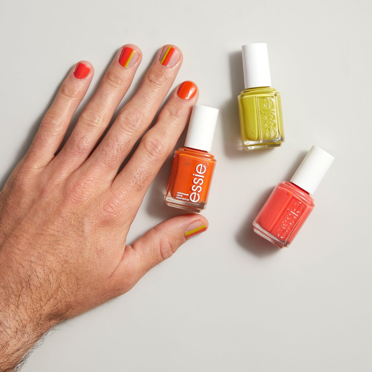 Esmalte de uñas Essie, verde lima intenso con calidad de salón, vegano, Piece Of Work, 0.46 fl oz