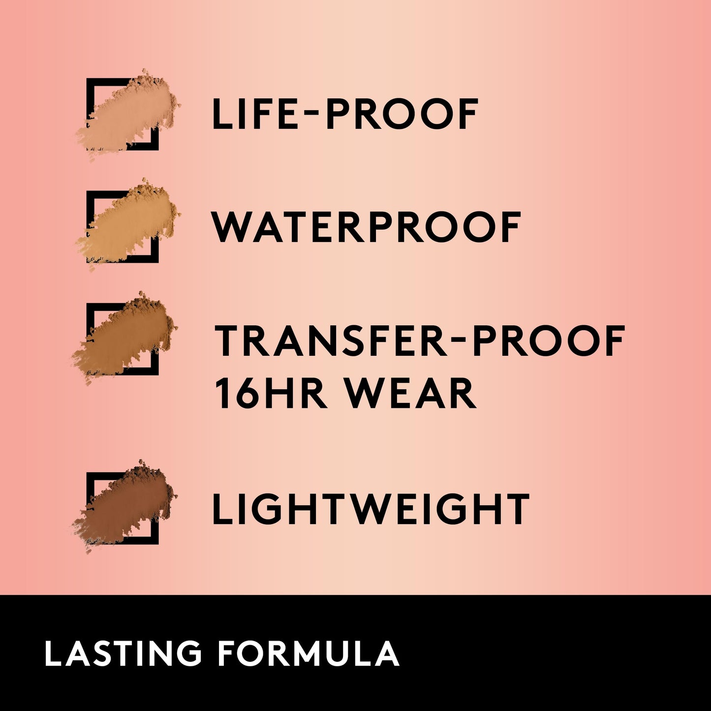 COVERGIRL Extreme Wear 16HR Pressed Powder - 870 Toasted Almond for Women - 0.39 Oz