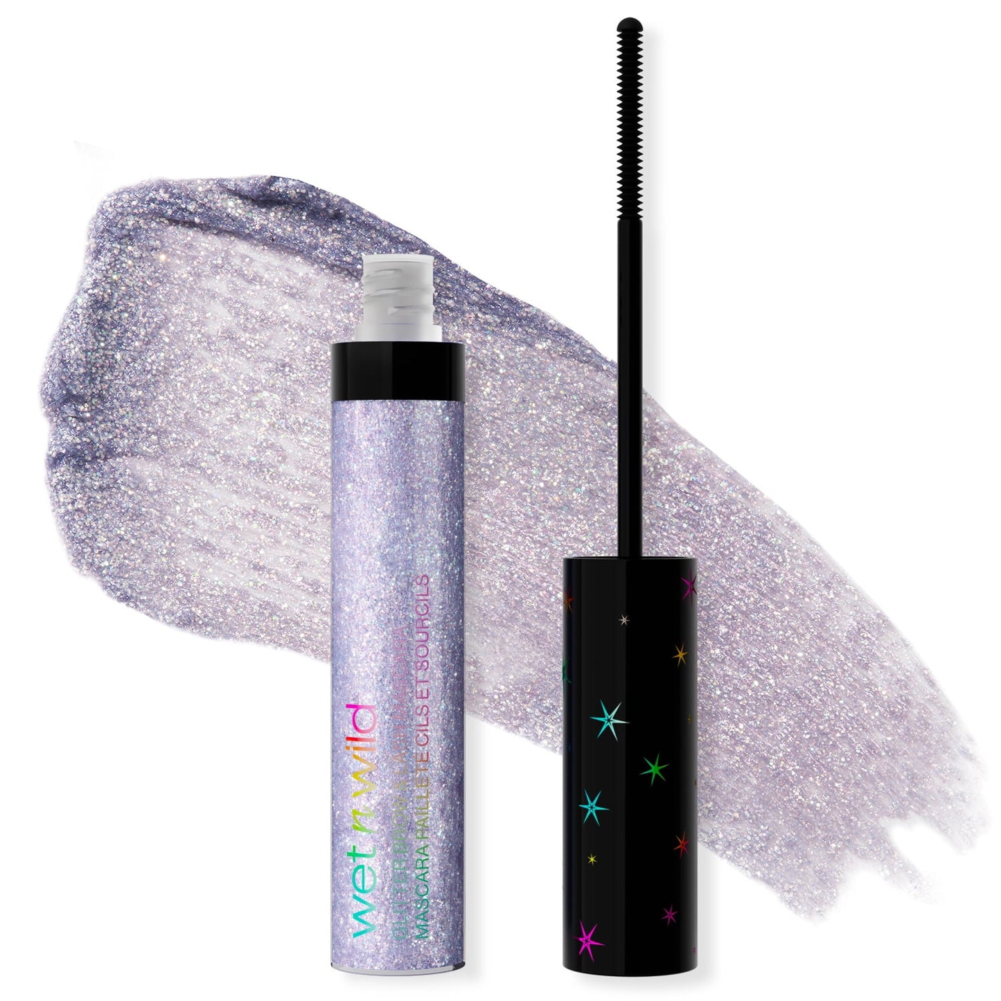 Fantasy Makers Glitter Brow & Lash Mascara - Purple Spiral