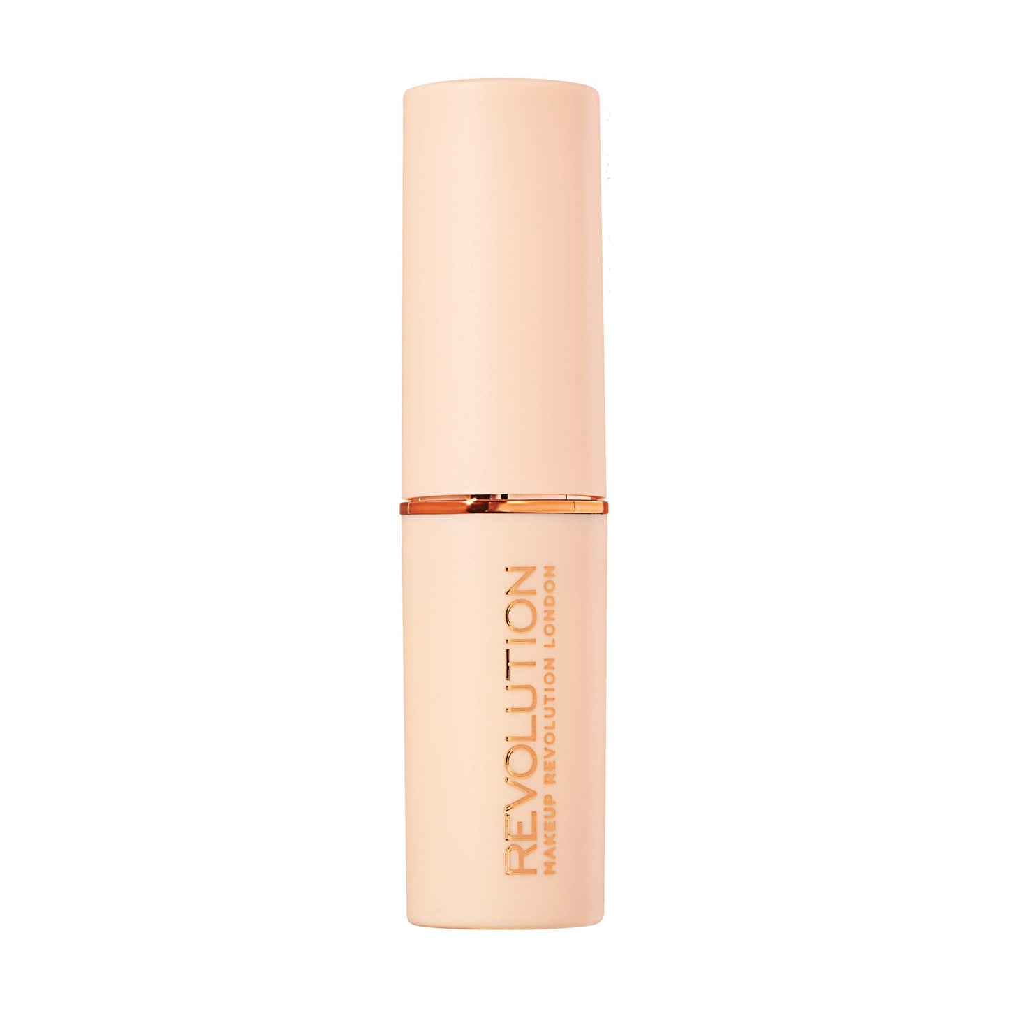 Makeup Revolution Fast Base Stick Foundation, Contour & Highlight, Flawless Skin & Matte Finish, F3 for Fair Skin Tones with Pink Undertone, Vegan & Cruelty-Free, 0.21 Oz