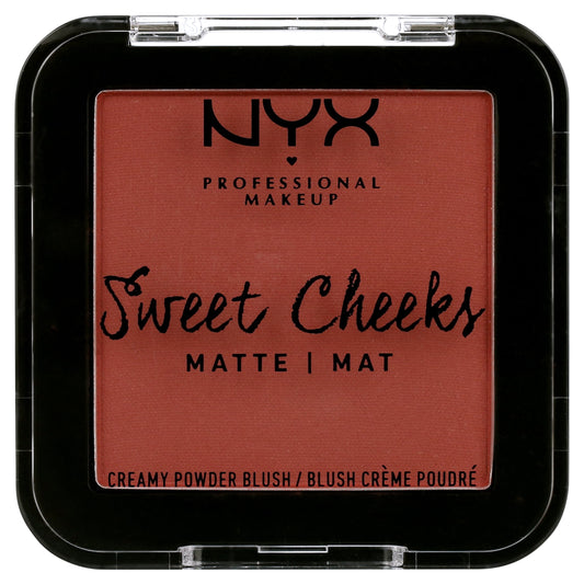 NYX Professional Makeup Sweet Cheeks Matte Blush, Bang Bang