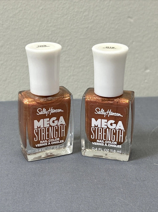 (2-pack) SALLY HANSEN NAIL POLISH MEGA STRENGTH #019 Finning