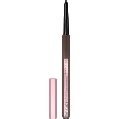 Maybelline EyeStudio Hyper Easy No Slip Pencil Eyeliner Makeup, Medium Brown