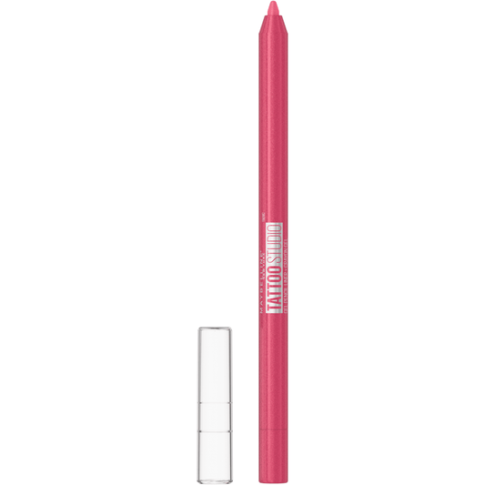 Maybelline Tattoo Gel Pencil Waterproof Longwear Eyeliner, Punchy Pink, 0.04 oz