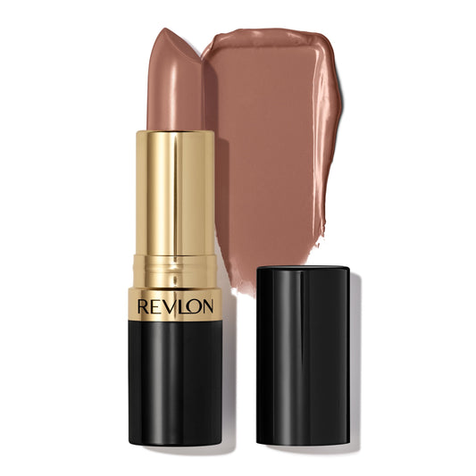 Revlon Super Lustrous Creme Lipstick, Creamy Formula, 756 Nude Fury, 0.15 oz