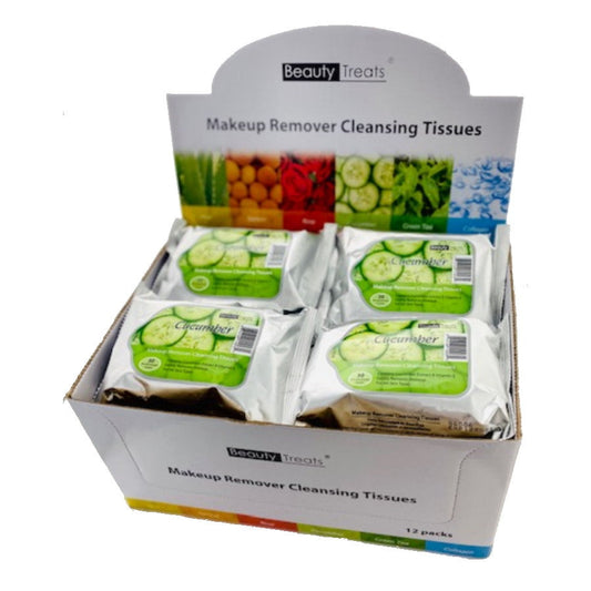 beauty-treats-makeup-remover-cleansing-tissues-cucumber-display-set-12-pieces