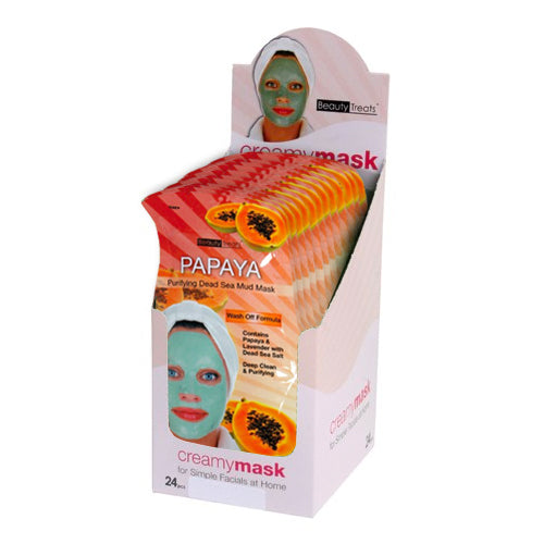 beauty-treats-papaya-purifying-dead-sea-mud-mask-display-box-24-pcs