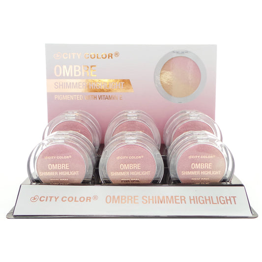 city-color-shimmer-ombre-highlight-pink-opal-display-set-12-pieces