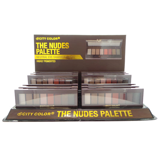 city-color-the-nudes-eyeshadow-palette-display-set-12-pieces