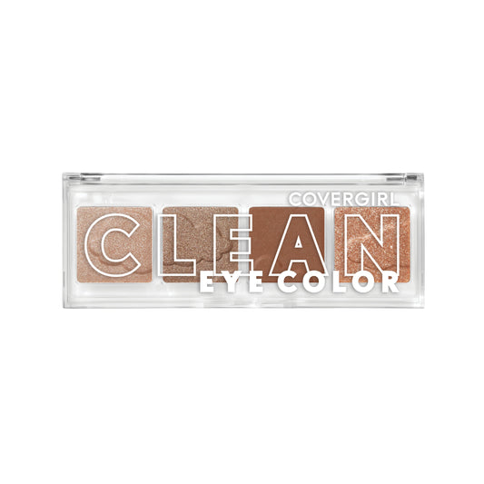 COVERGIRL Clean Fresh Clean Color Eyeshadow, 212 Shimmering Beige, 0.14 oz
