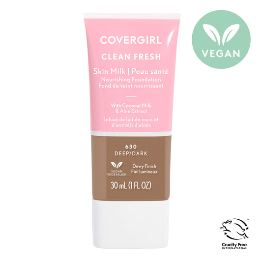 COVERGIRL Clean Fresh Skin Milk, Deep/Dark