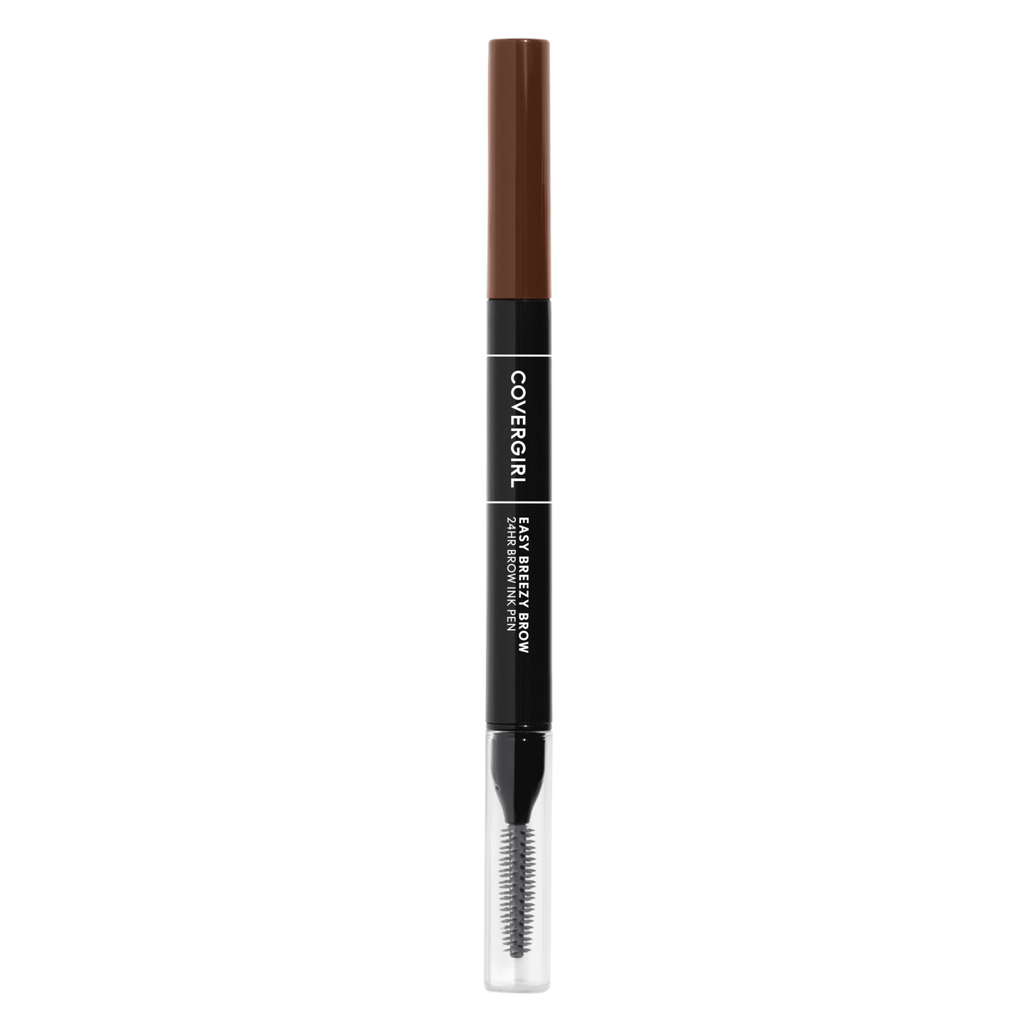COVERGIRL Easy Breezy Brow All-Day Brow Ink Pen, Soft Brown, 0.02 fl oz, Eyebrows, Eyebrow Pencil, Brow Pencil, Matte, Eyebrow Enhancer, Super-Fine Tip, Smudge Proof, Longlasting