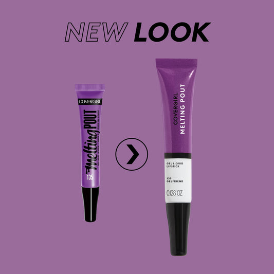 COVERGIRL Melting Pout Liquid Lipstick, Gelebrate, 0.24 Ounce