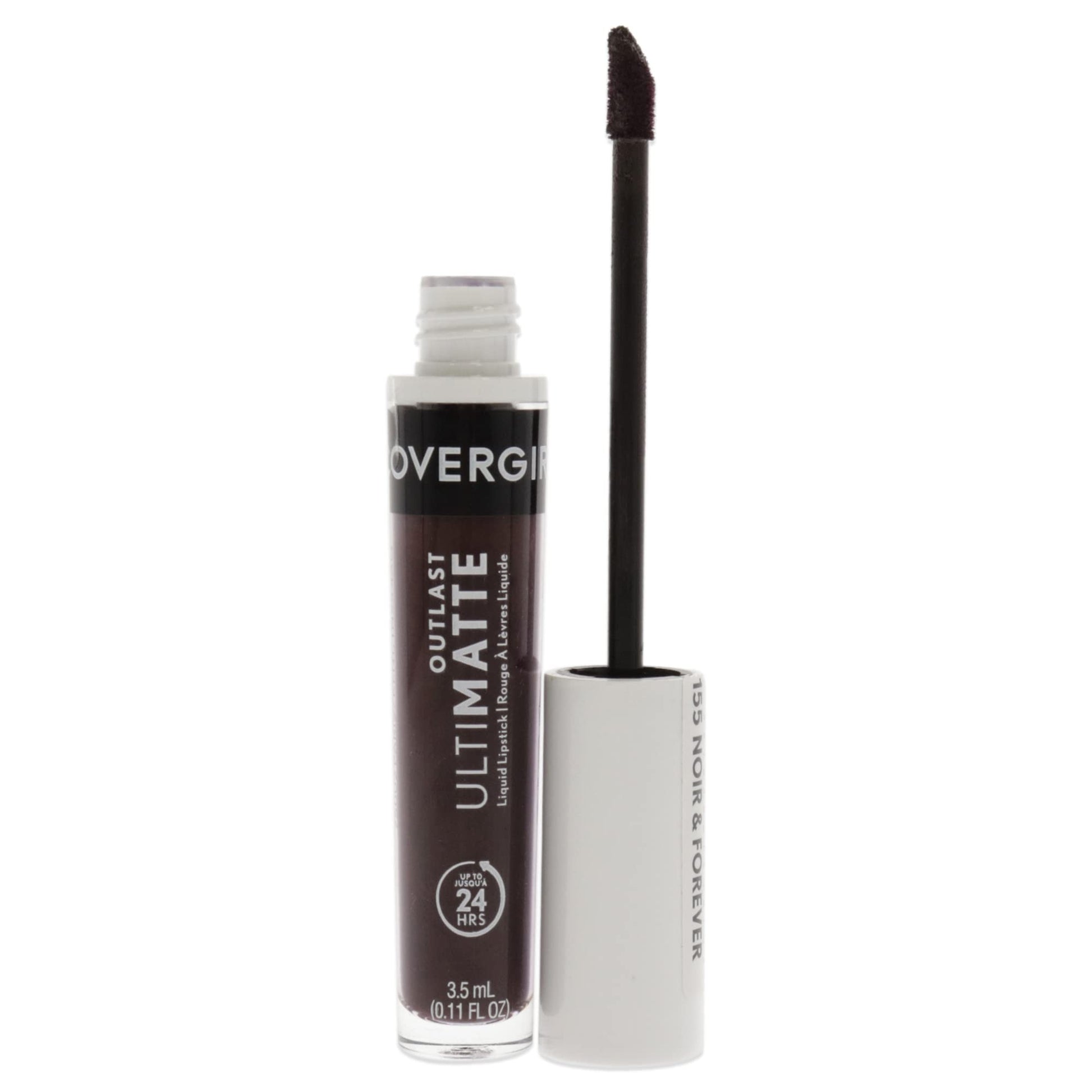 Covergirl Outlast UltiMatte Liquid Lip Color, Noir & Forever, 0.12 Fl Oz