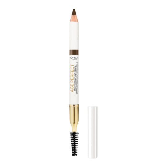 L'Oreal Paris Age Perfect Brow Magnifying Pencil with Vitamin E, Deep Brown, 0.02 oz.