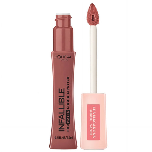 L'Oreal Paris Infallible Pro Matte Liquid Lipstick, Up to 16HR Wear, Dose of Rose, 0.21 fl. oz.