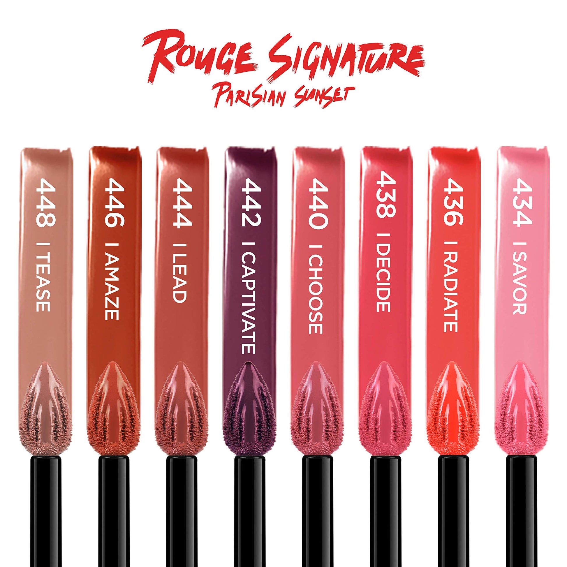 L'Oreal Paris Lightweight Matte Lip Stain, High Pigment, I Radiate, 0.23 oz.