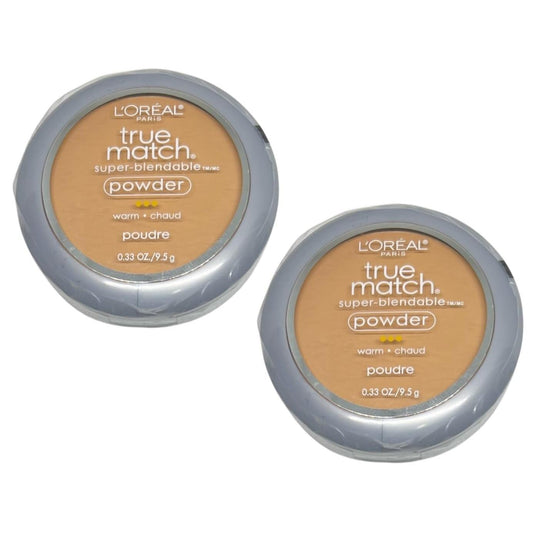 L'Oreal Paris True Match Oil-Free Makeup Pressed Powder, Fresh Beige, 0.33 oz