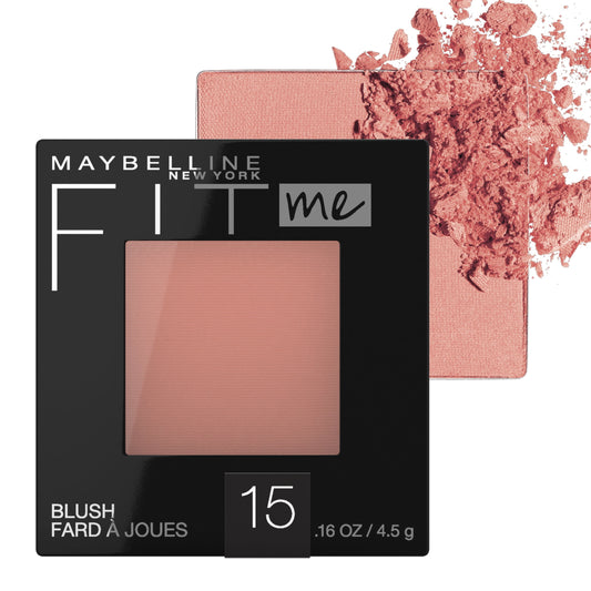 Maybelline Blush, Lightweight, Long-Lasting Blush Face Makeup, Nude, .16 oz