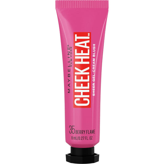 Maybelline Cheek Heat Gel-Cream Blush, Berry Flame, 0.27 fl oz