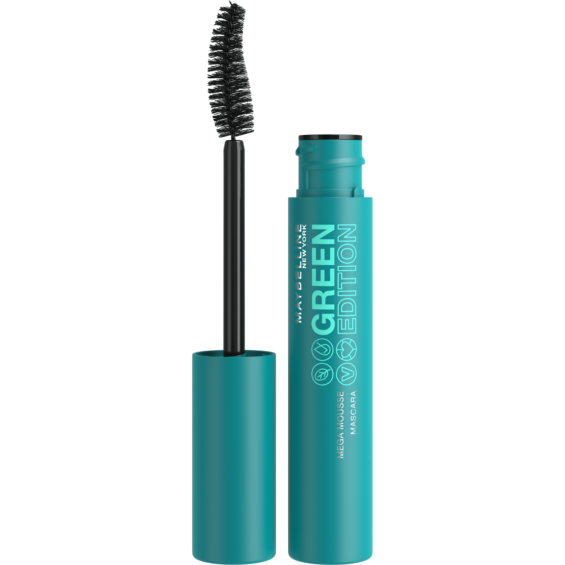 Maybelline Green Edition Mega Mousse Mascara, Very Black