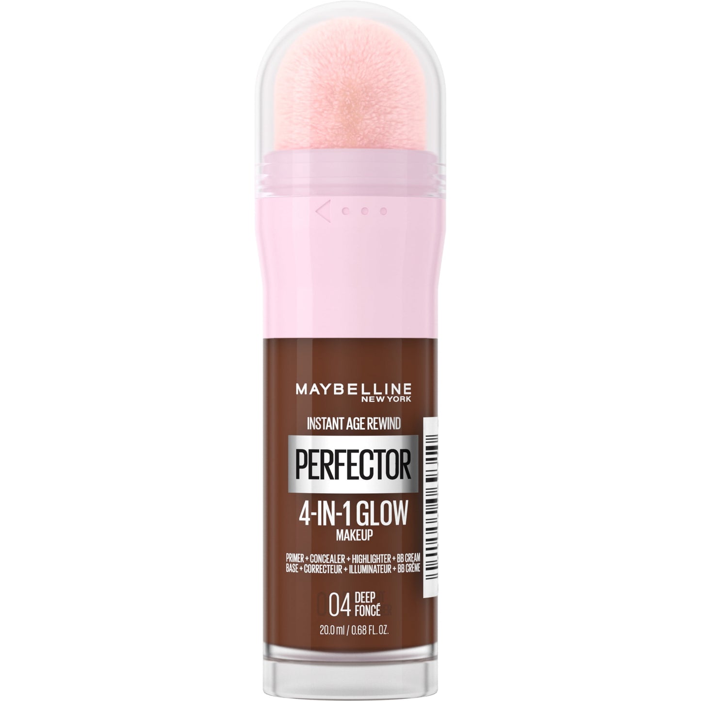 Maybelline Instant Age Rewind Instant Perfector Glow Makeup, Deep, 0.68 fl oz