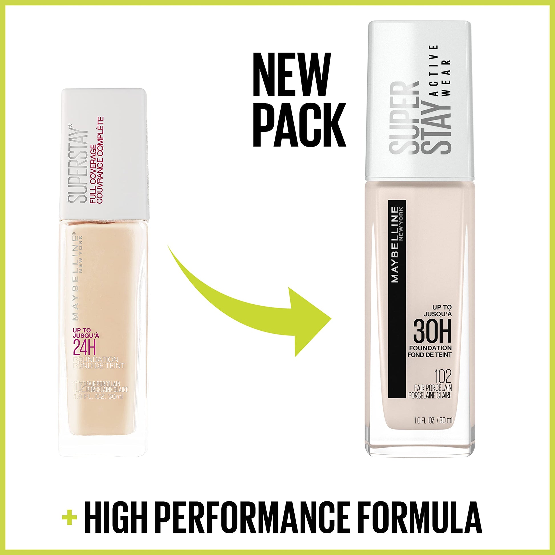 Maybelline Super Stay Liquid Foundation Makeup, Full Coverage, 375 Java, 1 fl oz