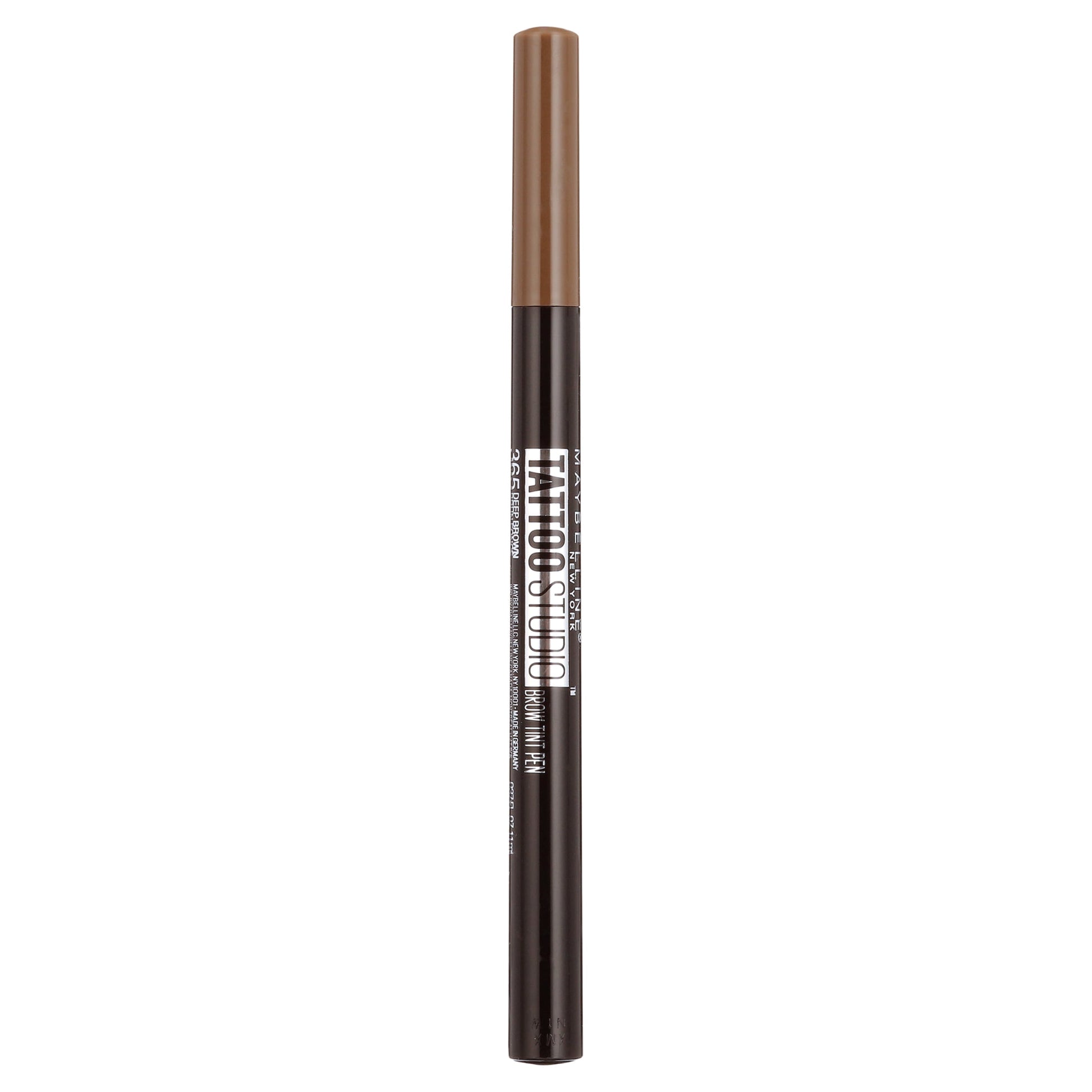 Maybelline Tattoo Studio Brow Tint Pen Makeup, Deep Brown