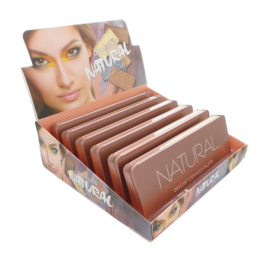 okalan-16-shade-natural-eyeshadow-palette-a-display-set-6-pieces