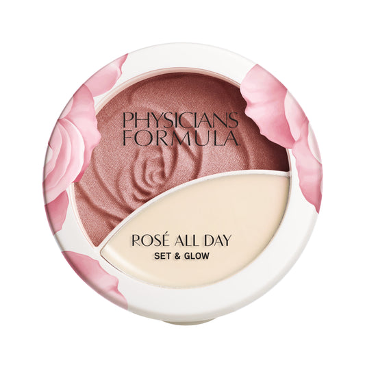 Physicians Formula Rosé All Day Set & Glow Highlighter Makeup - Brightening Rose