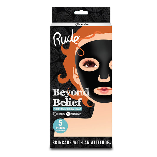 rude-beyond-belief-purifying-charcoal-mask-5-piece-pack