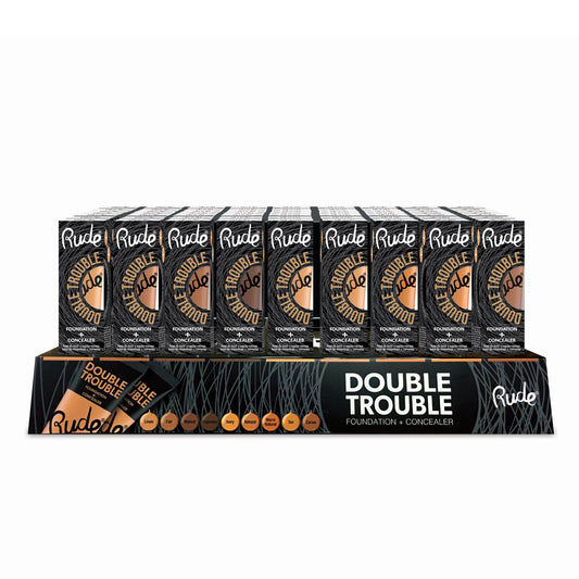 rude-double-trouble-foundation-concealer-acrylic-display-set-108-pieces
