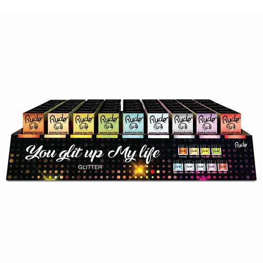 rude-you-glit-up-my-life-glitter-acrylic-display-set-108-pieces