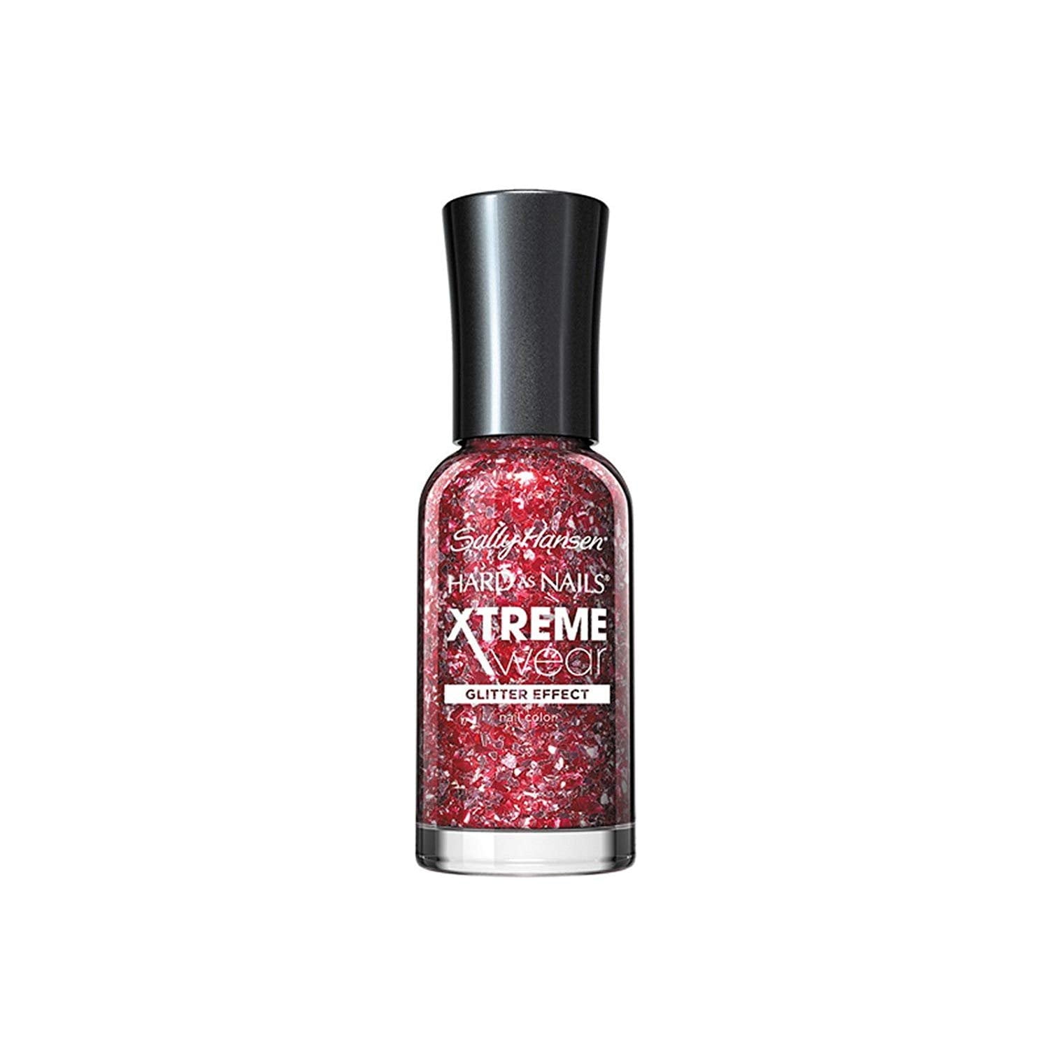 Sally Hansen Hard as Nails Xtreme Wear Nail Polish, Rogue Red #910.