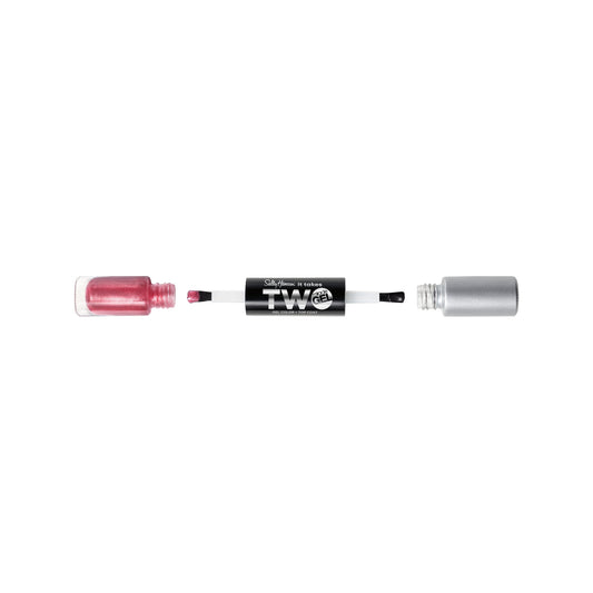 Sally Hansen Miracle Gel Nail Polish, It Takes Two, 930 Saturn It Up!, Colored Nail Polish and Top Coat Dual Ended Bottle