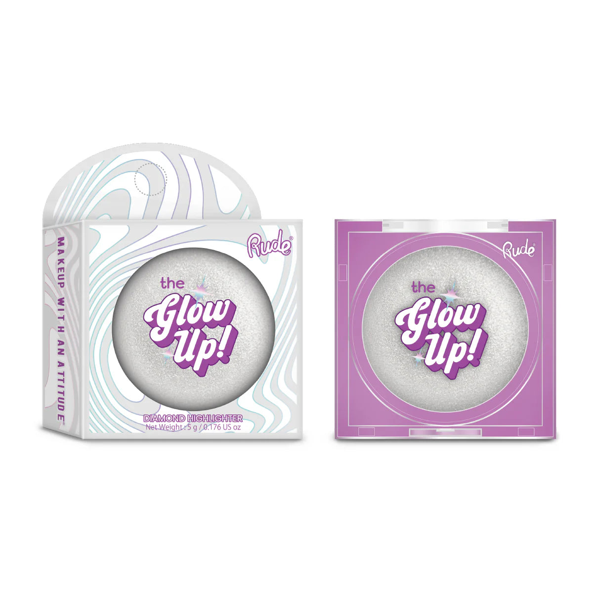 RUDE The Glow Up! Diamond Highlighter