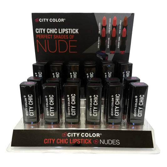 city-color-city-chic-lipstick-nudes-display-case-24-pieces-l0008d