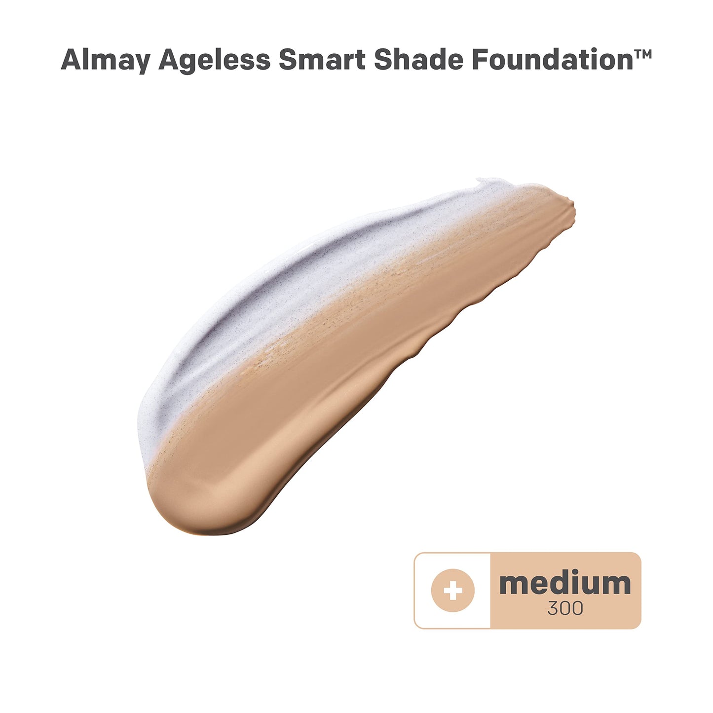 Almay Ageless Smart Shade Liquid Foundation, 300 Medium, 1 fl oz