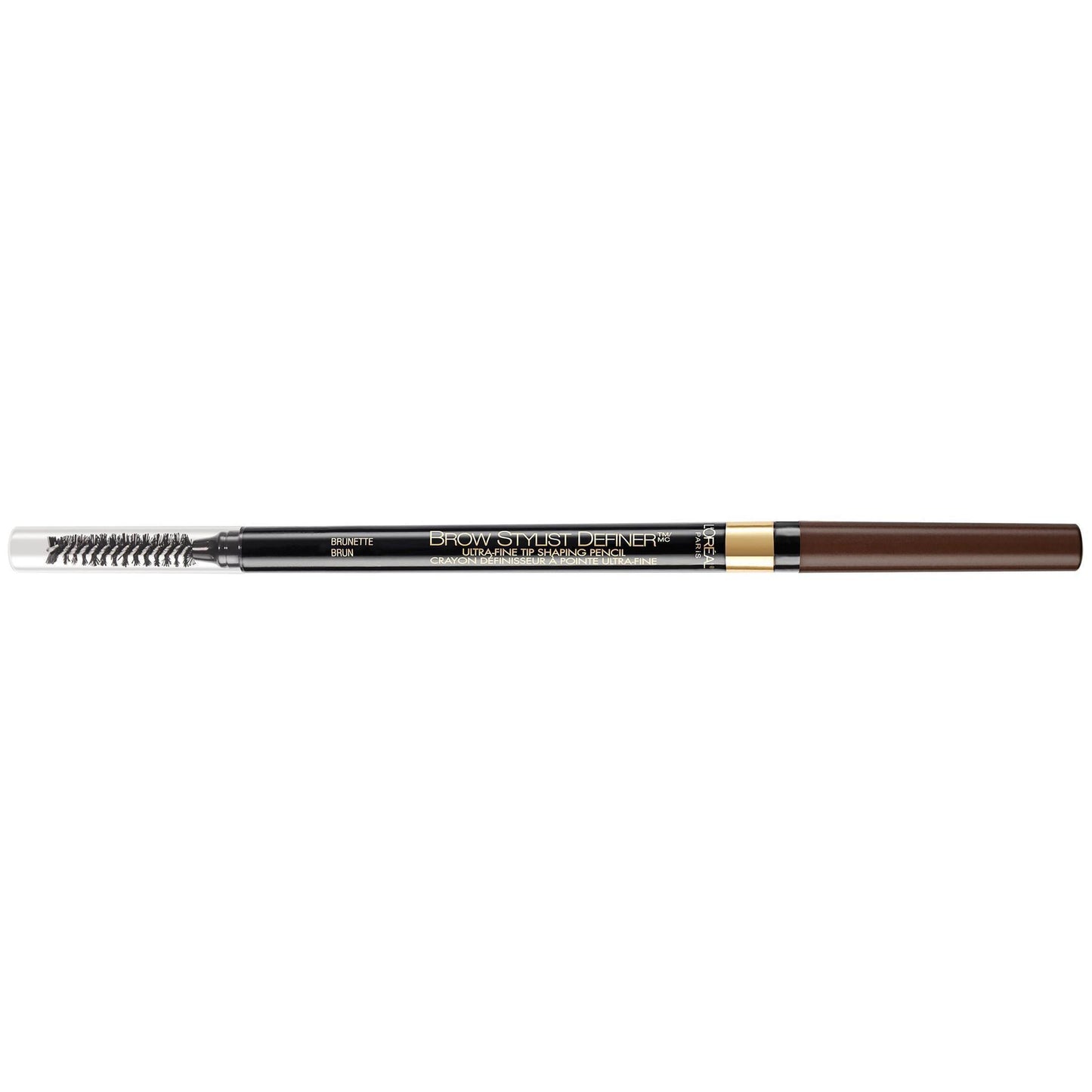 L'Oreal Paris Brow Stylist Definer Waterproof Eyebrow Pencil, Brunette, Defining, 0.003 oz