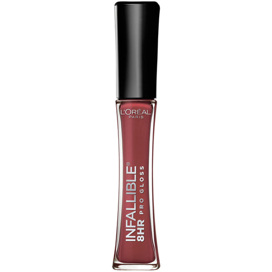 L'Oreal Paris Infallible 8 Hour Liquid Pro Lip Gloss, Sangria, 0.21 fl oz
