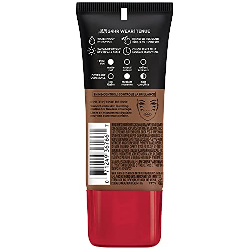 L'Oreal Paris Infallible Pro-Matte Foundation, 113 Brown Suede, 1 fl. oz.