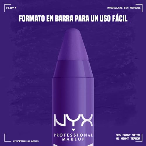 NYX Professional SFX - Barras de pintura facial y corporal en azul