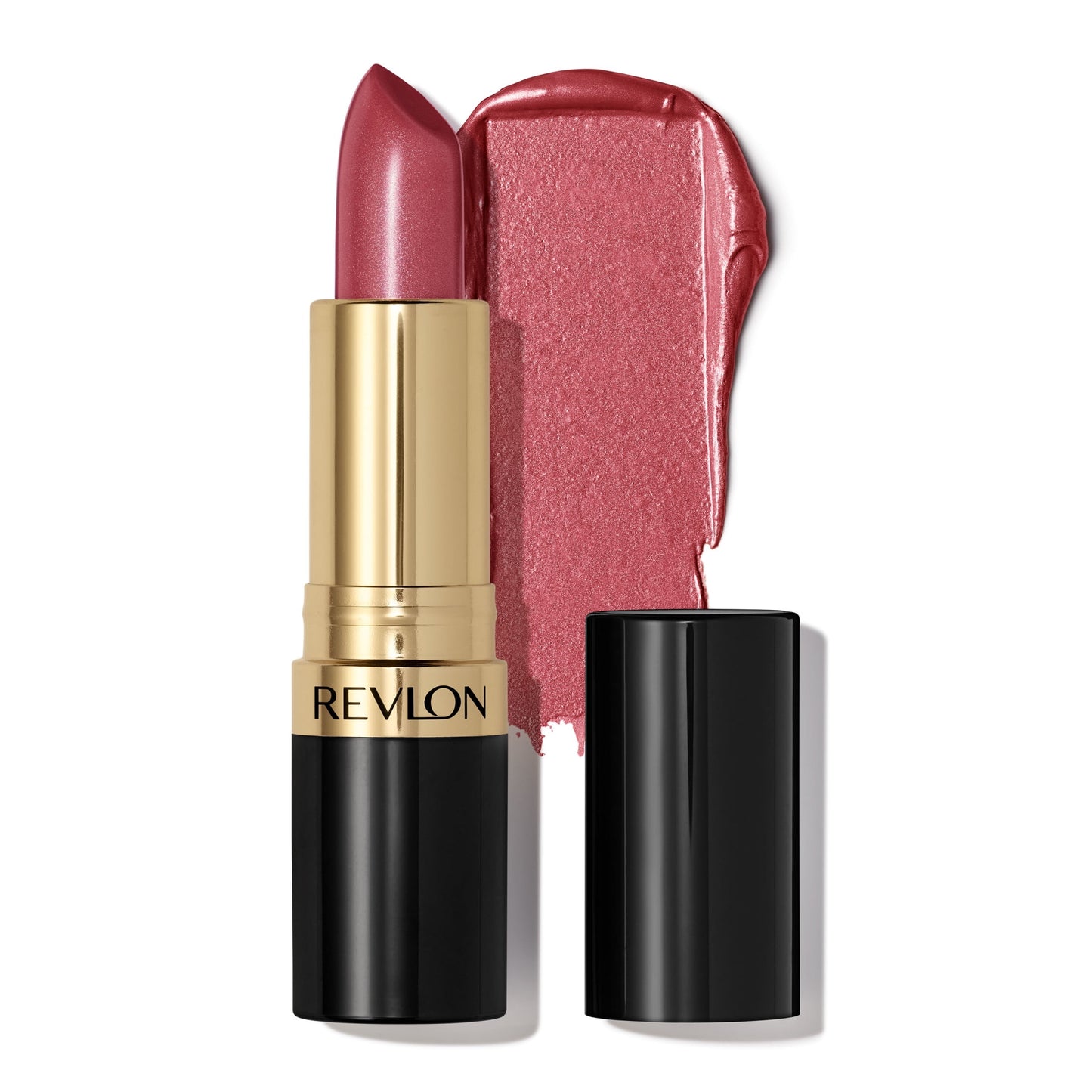 Revlon Super Lustrous Pearl Lipstick, Creamy Formula, 610 Goldpearl Plum, 0.15 oz
