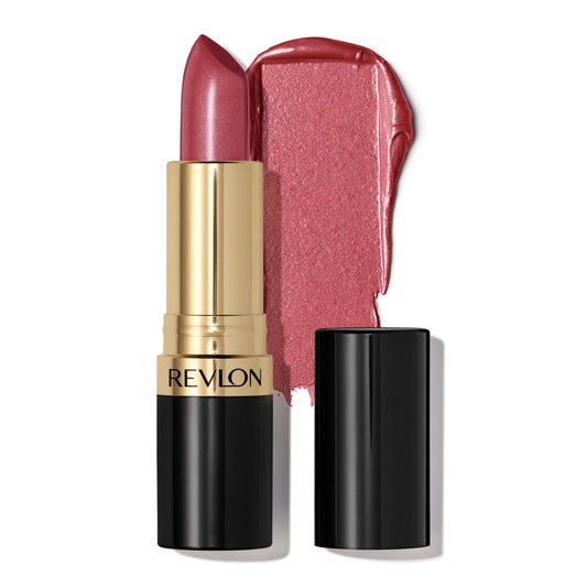 Revlon Super Lustrous Pearl Lipstick, Creamy Formula, 610 Goldpearl Plum, 0.15 oz