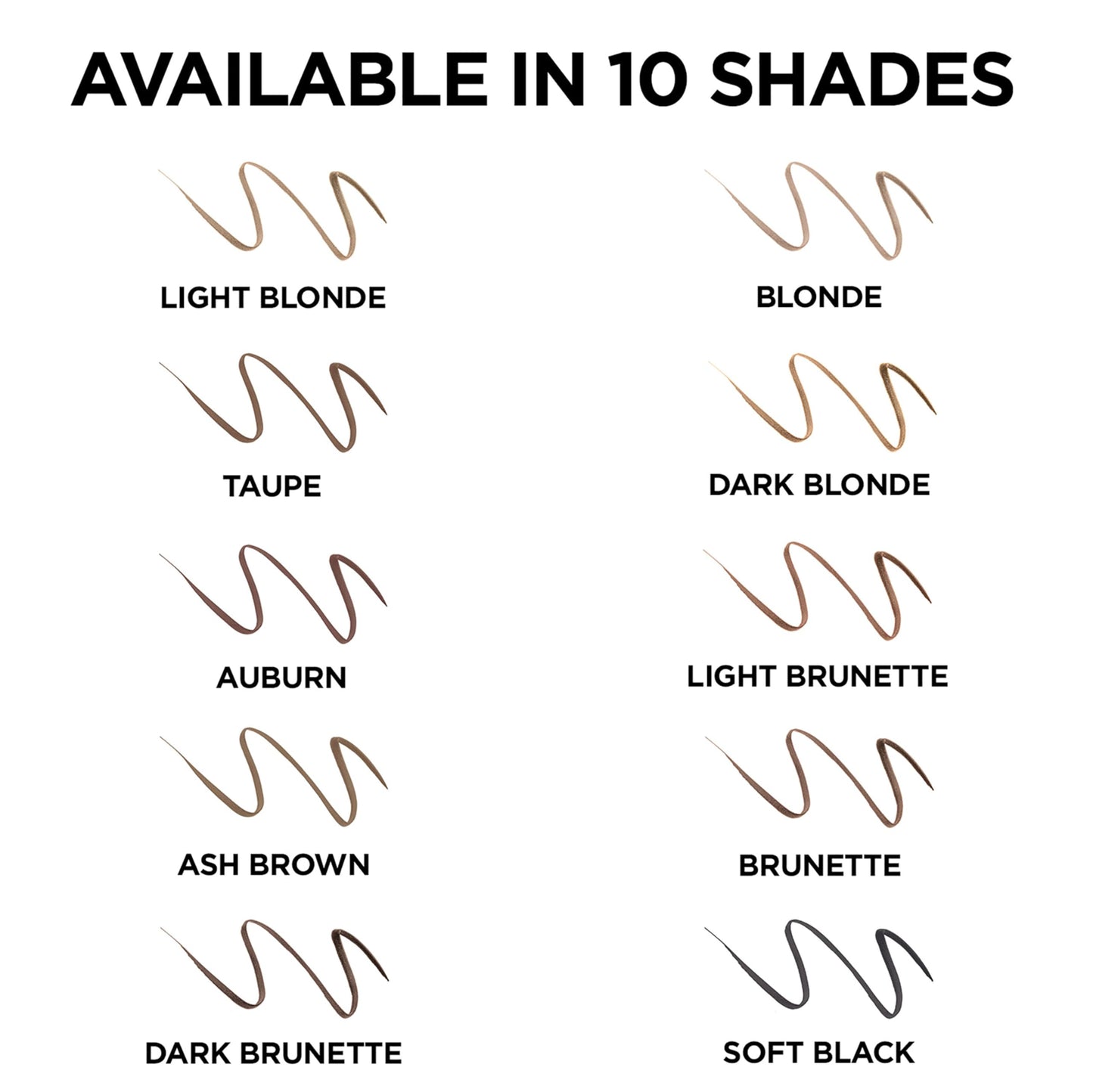 L'Oreal Paris Brow Stylist Definer Waterproof Eyebrow Pencil, Brunette, Defining, 0.003 oz