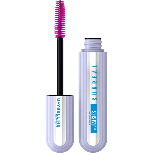 Maybelline The Falsies Surreal Extensions Waterproof Mascara, Very Black, 0.33 fl oz