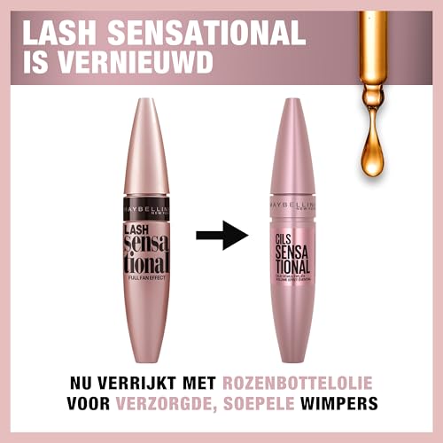 Maybelline Lash Sensational Washable Mascara, Very Black