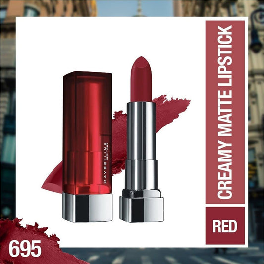 Maybelline Color Sensational The Mattes, Matte Finish Lipstick Makeup, Divine Wine, 0.15 oz.